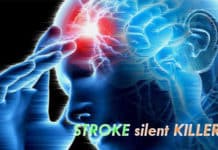 stroke silent in bathroom