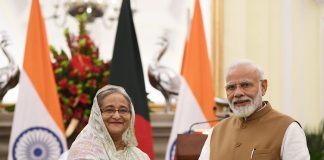 Sheikh Hasina & Norendra Modi