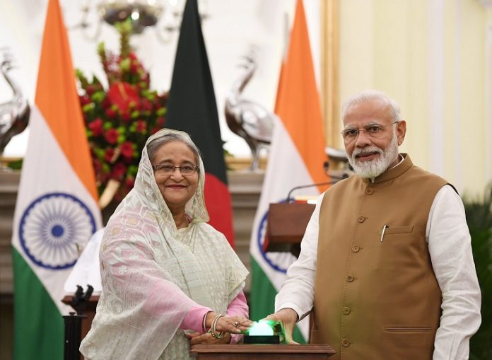 Sheikh Hasina & Norendra Modi