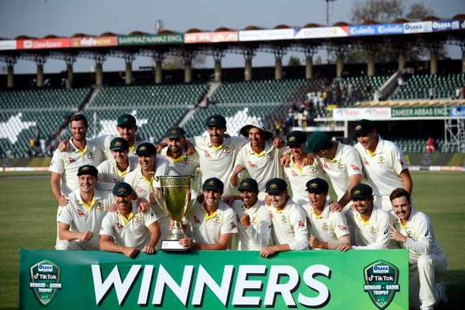 australia win test series